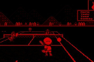 Mario's Tennis Screenshot