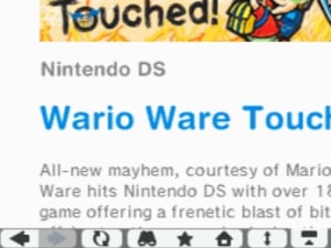 Nintendo DSi Browser Review - Screenshot 1 of 3