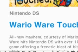Nintendo DSi Browser Screenshot