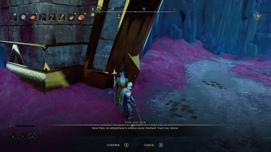 Обзор RuneScape: Dragonwilds — хардкорное выживание в мире фэнтези на Switch 2 Персонаж в мире RuneScape: Dragonwilds на Nintendo Switch 2