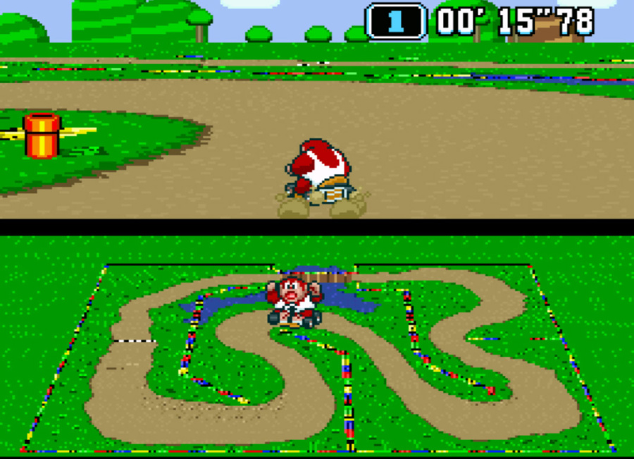 Super Mario Kart Snes Super Nintendo Screenshots 8249