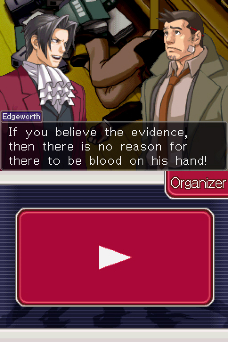 Ace Attorney Investigations: Miles Edgeworth Screenshot