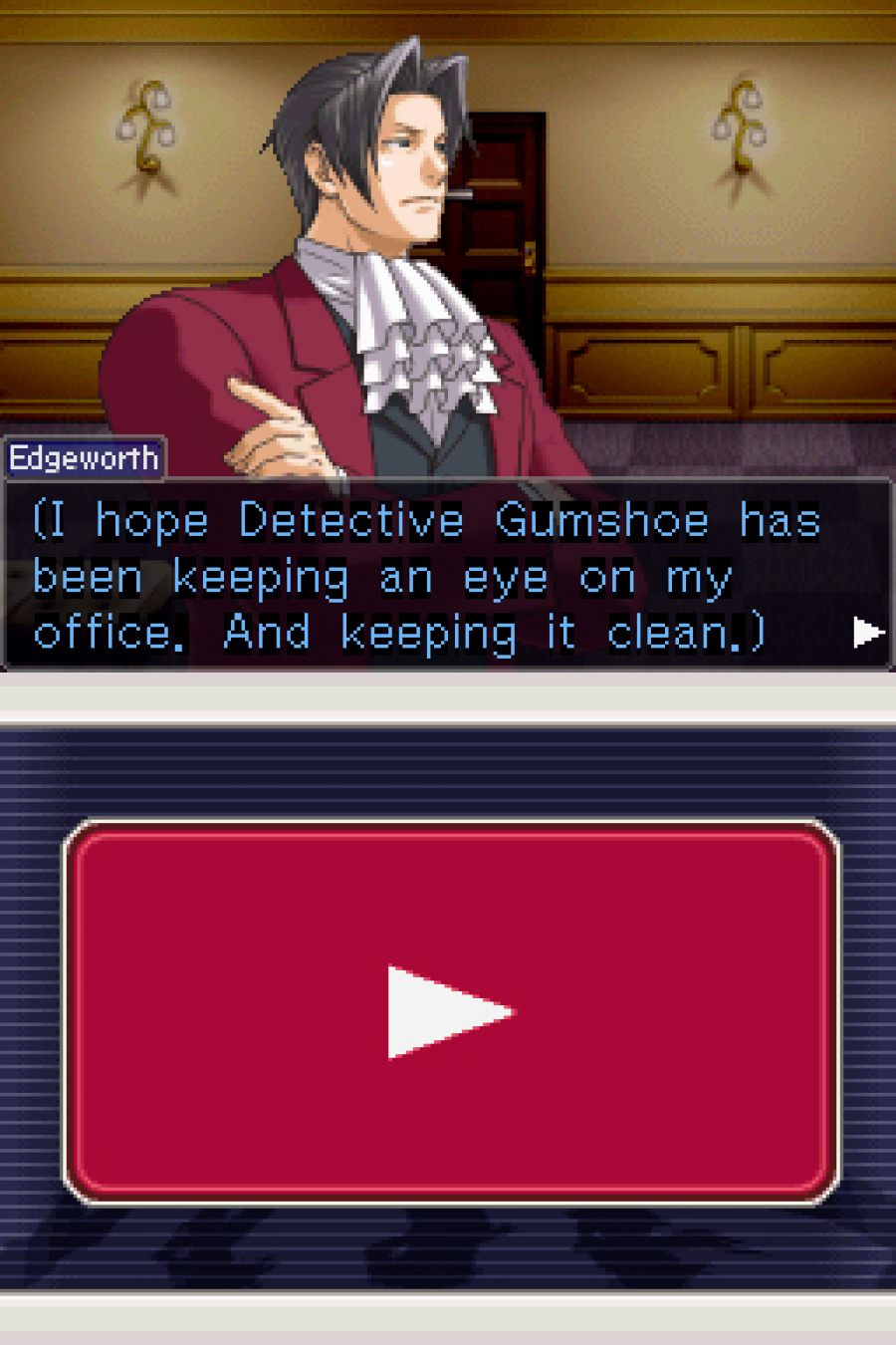 Ace Attorney Investigations: Miles Edgeworth Screenshot