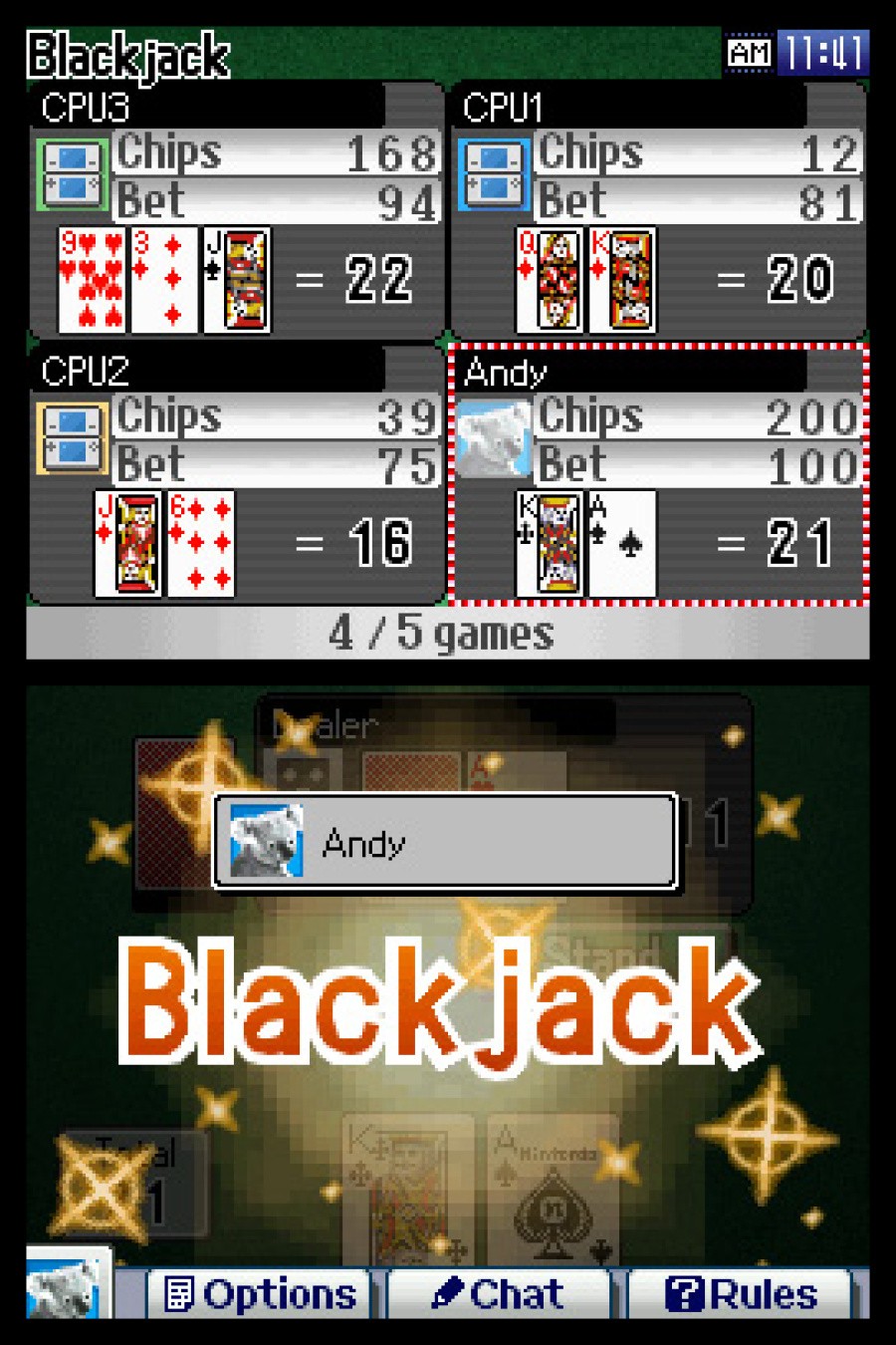 Clubhouse Games Express Card Classics (DSiWare) Screenshots