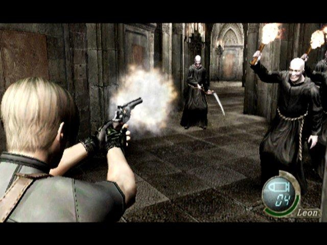 Resident Evil 4  (GameCube) Gameplay 