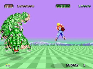 Space Harrier Review - Screenshot 1 of 3