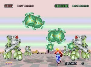 Space Harrier Review - Screenshot 1 of 3