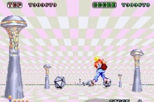 Space Harrier Screenshot
