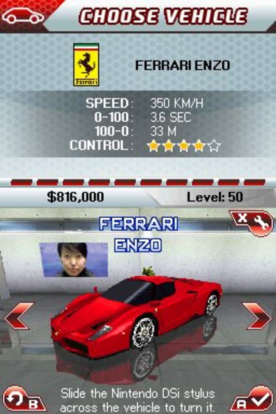 Asphalt 4: Elite Racing (DSiWare) Screenshots