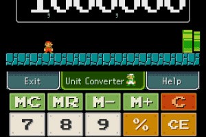 Mario Calculator Screenshot