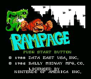 rampage game nes