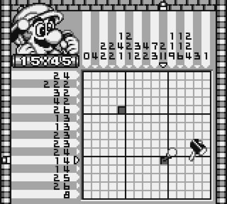 Mario's Picross (Game Boy) Screenshots