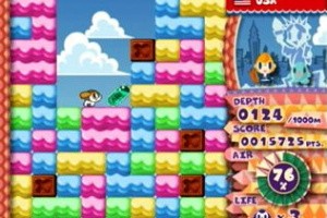 Mr. Driller Drill Land Screenshot