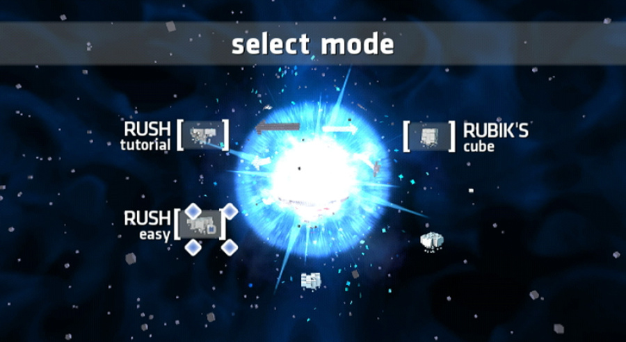 Rubik's Puzzle Galaxy: RUSH Screenshot