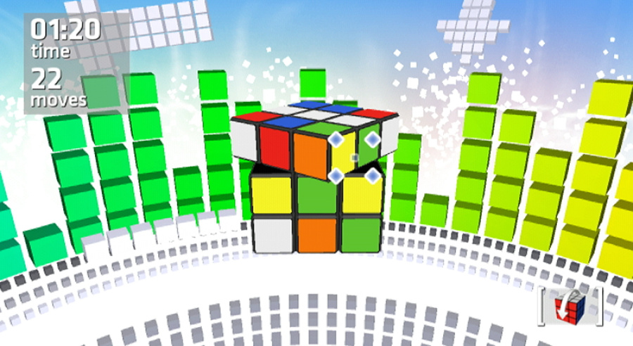 Rubik's Puzzle Galaxy: RUSH Screenshot