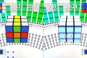 Rubik's Puzzle Galaxy: RUSH Screenshot