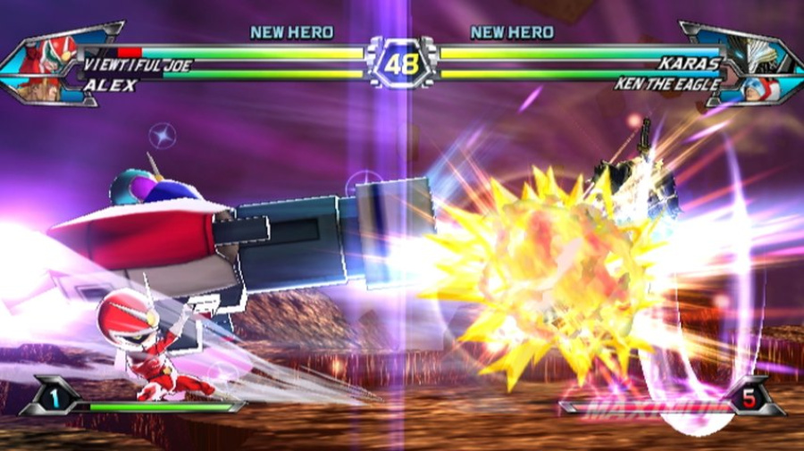 Tatsunoko vs. Capcom: Ultimate All-Stars Screenshot