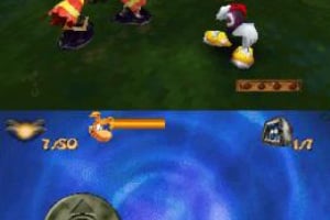 Rayman DS Screenshot