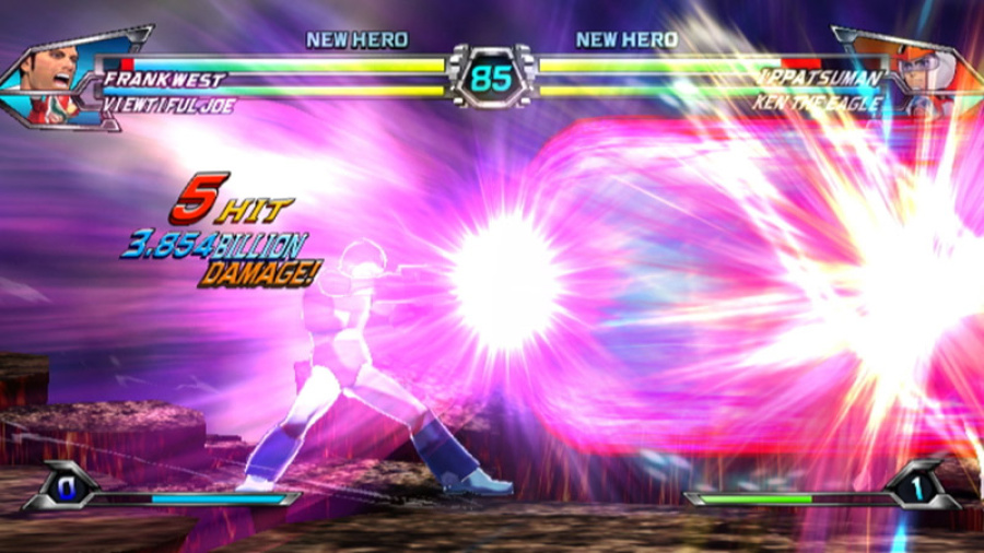 Tatsunoko vs. Capcom: Ultimate All-Stars Screenshot