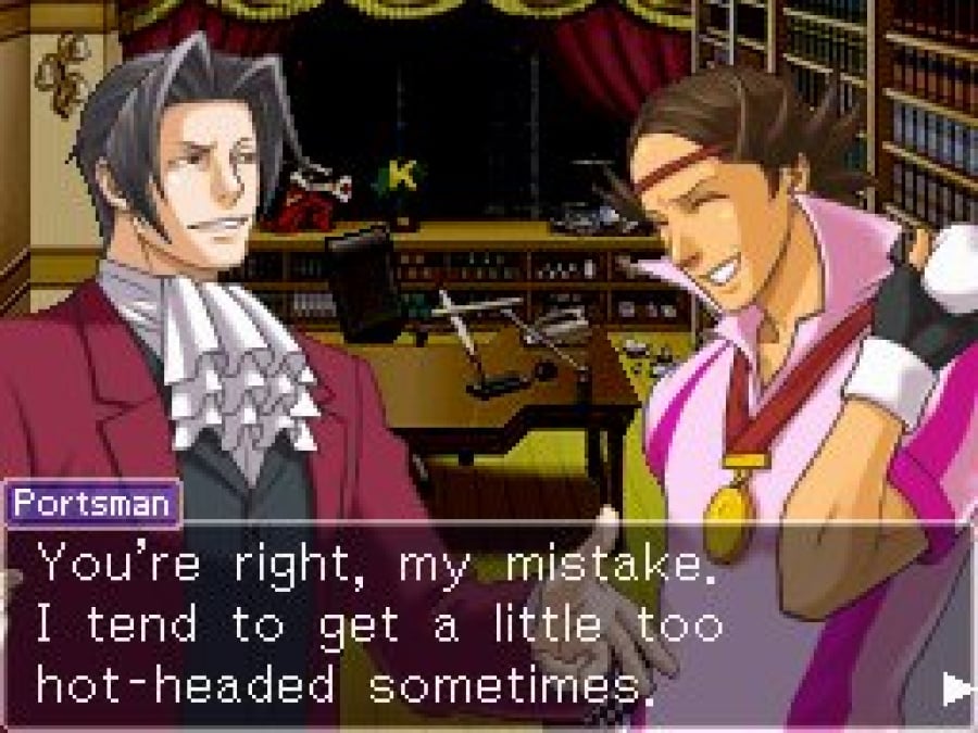 Ace Attorney Investigations: Miles Edgeworth Screenshot