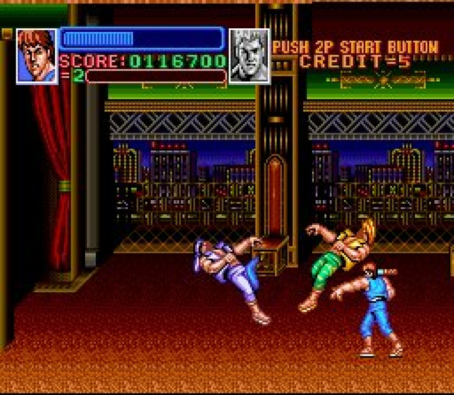 Super Double Dragon Screenshot