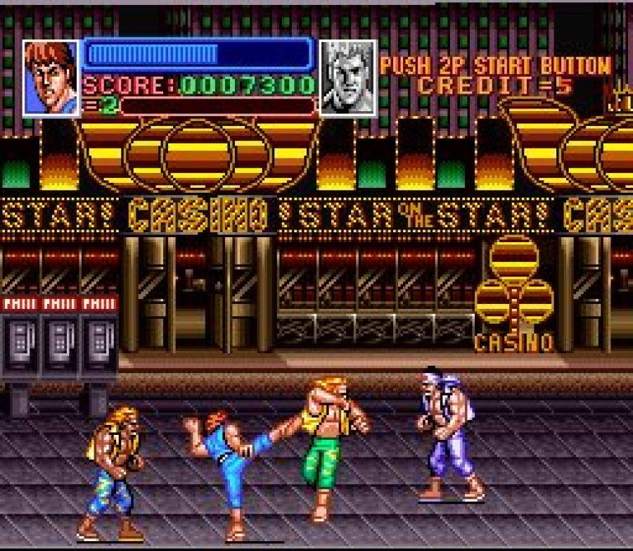 Play SNES Super Double Dragon (USA) Online in your browser 