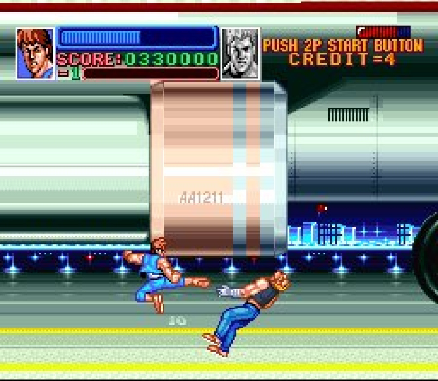 Screenshot of Super Double Dragon (SNES, 1992) - MobyGames