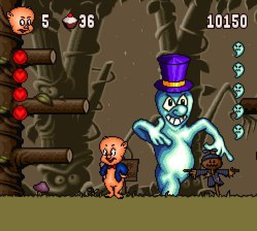 Porky Pig's Haunted Holiday (Super Nintendo) Screenshots