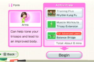 Wii Fit Plus Screenshot