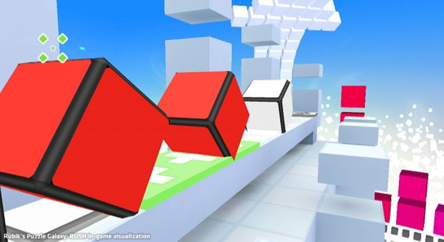 Rubik's Puzzle Galaxy: RUSH Screenshot