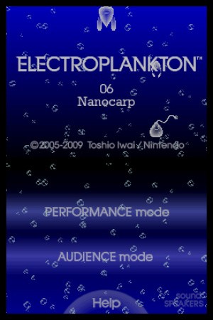 Electroplankton Nanocarp Review - Screenshot 1 of 2