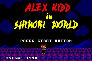 Alex Kidd in Shinobi World Screenshot