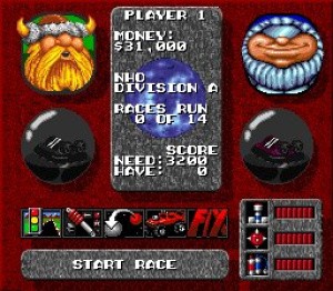 Rock n' Roll Racing Review - Screenshot 2 of 3