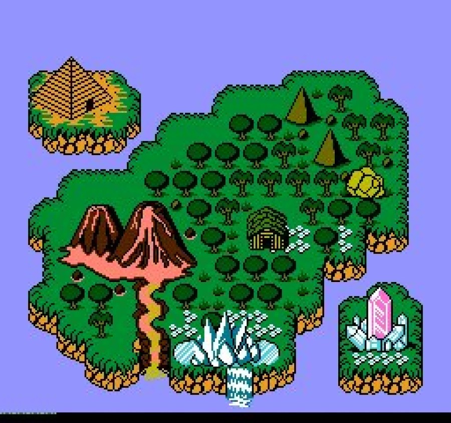 Adventure Island IV (NES) Screenshots