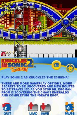 Sonic Classic Collection DS: ROM Differences Research