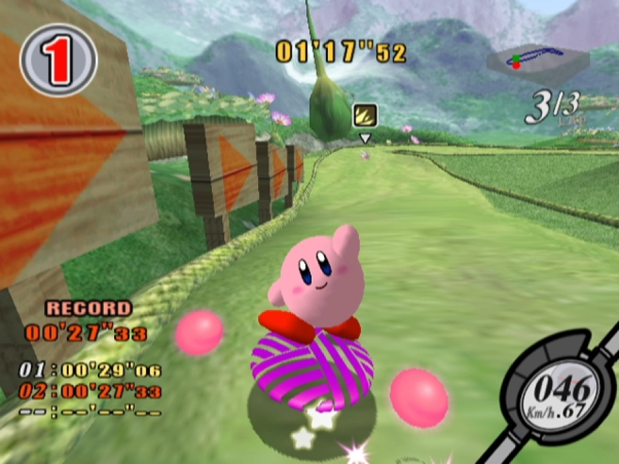 Kirby Air Ride Screenshot