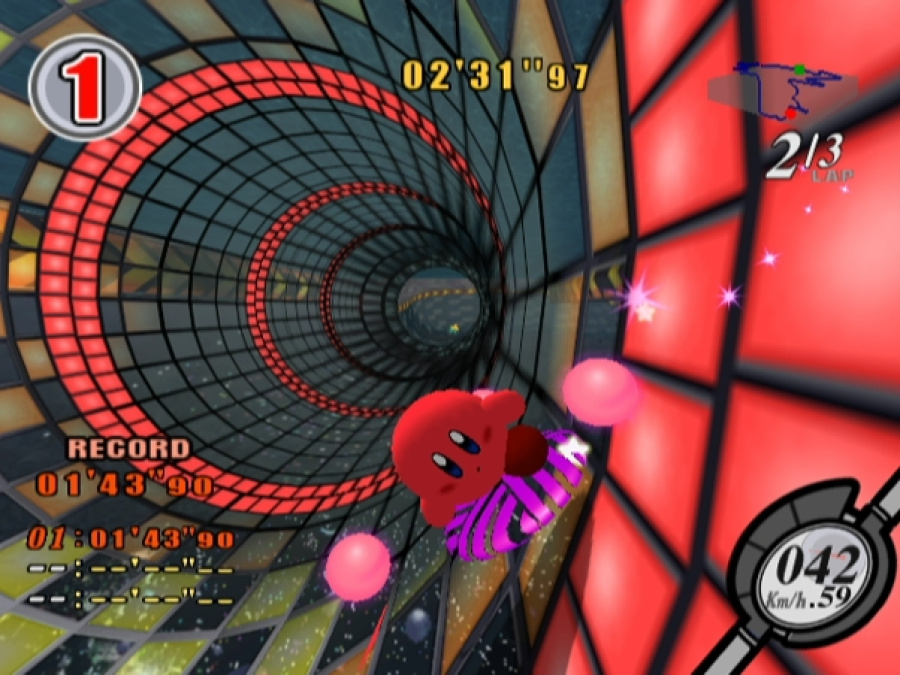 Kirby Air Ride Screenshot