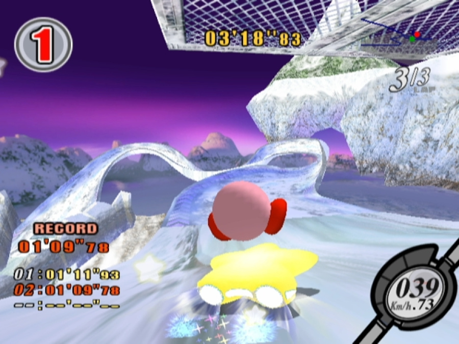 Kirby Air Ride Screenshot