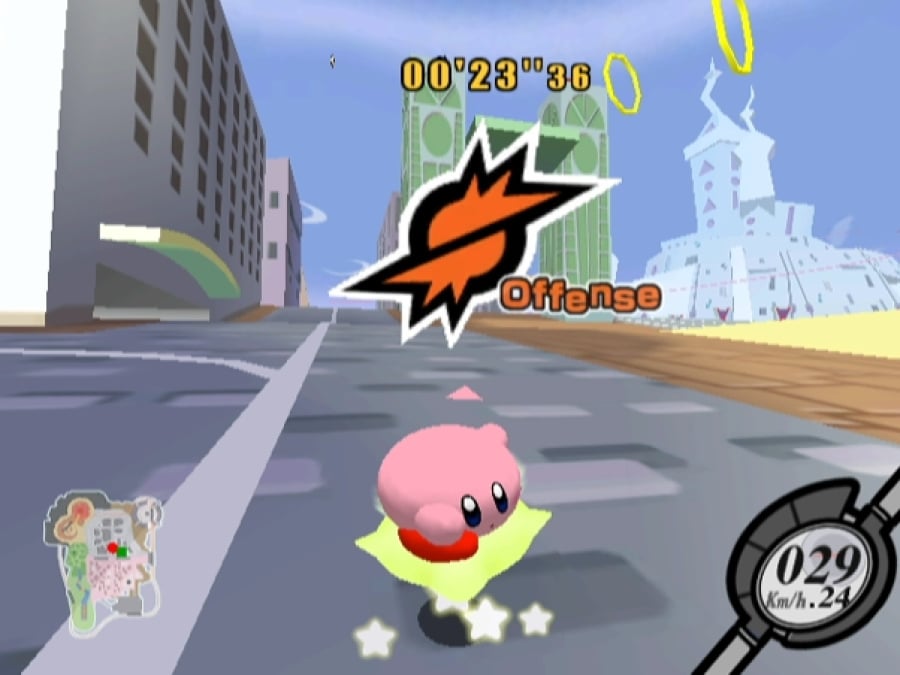 Kirby Air Ride Screenshot