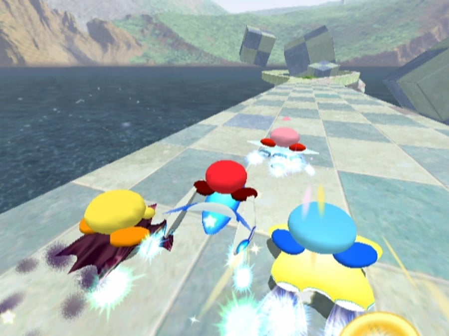 Kirby Air Ride Screenshot