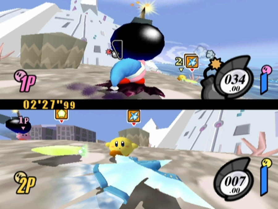 Kirby Air Ride (GameCube) Screenshots