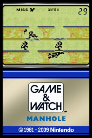 Game & Watch Manhole Review - Screenshot 2 of 2