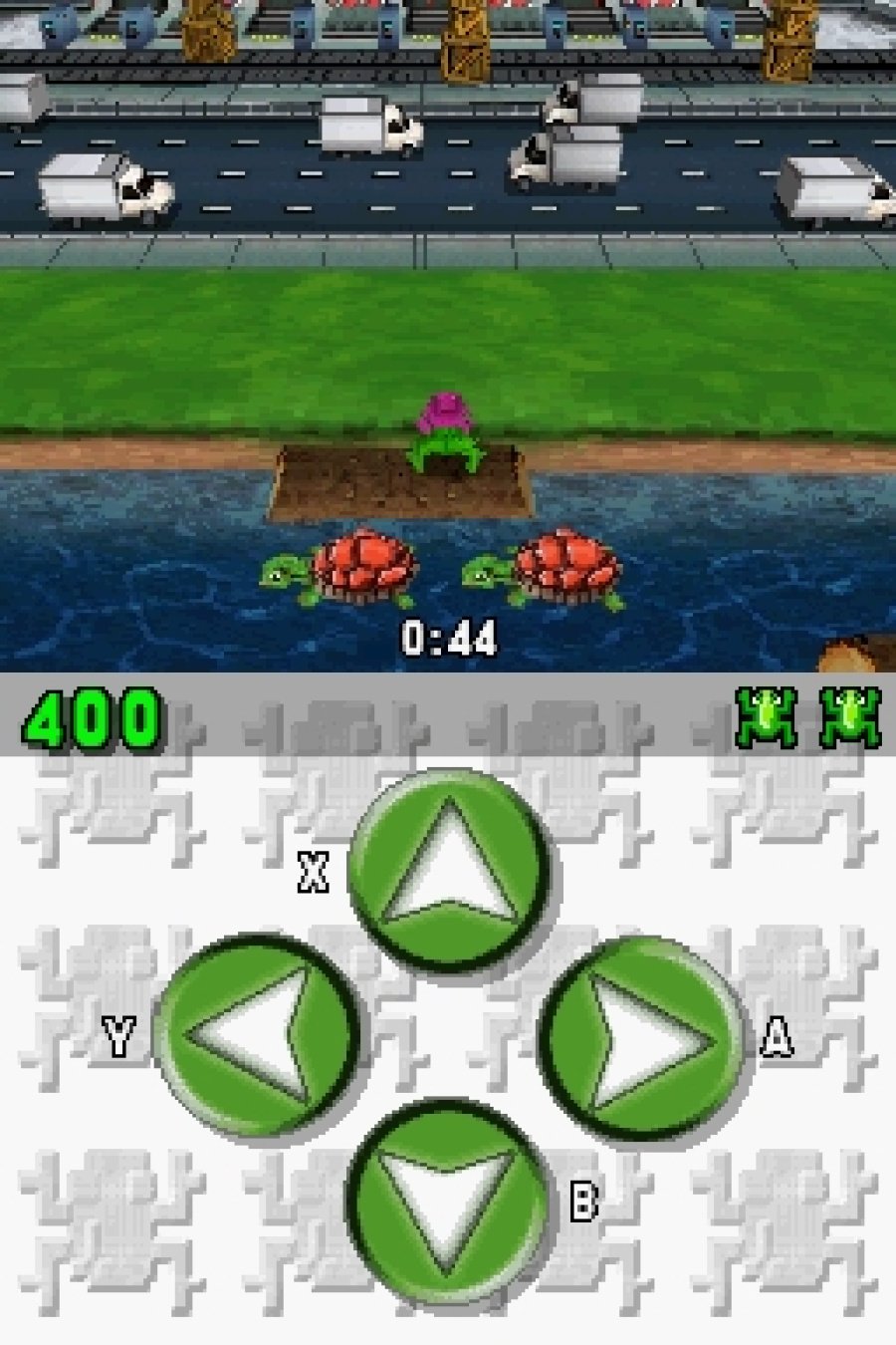 Frogger Returns Dsiware Screenshots