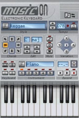 Music On: Electronic Keyboard Review - Screenshot 1 of 2