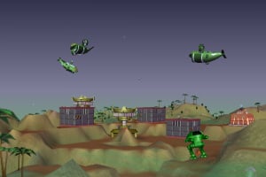 A Monsteca Corral: Monsters vs. Robots Screenshot
