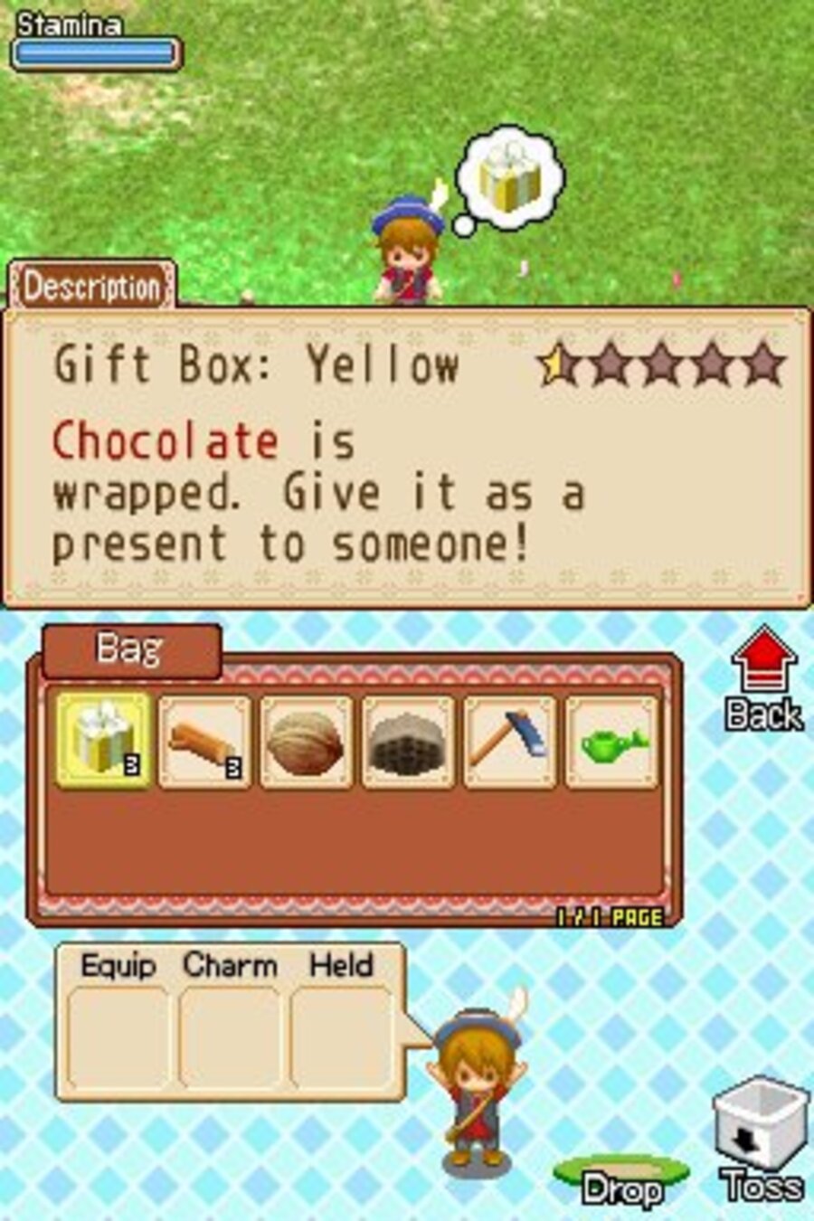 harvest moon ds stamina harvest moon ds stamina