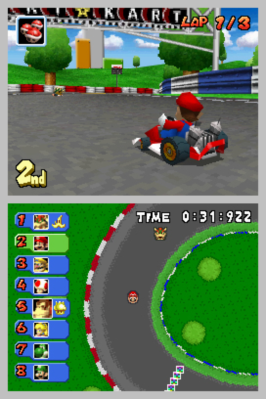 Mario Kart DS Screenshot