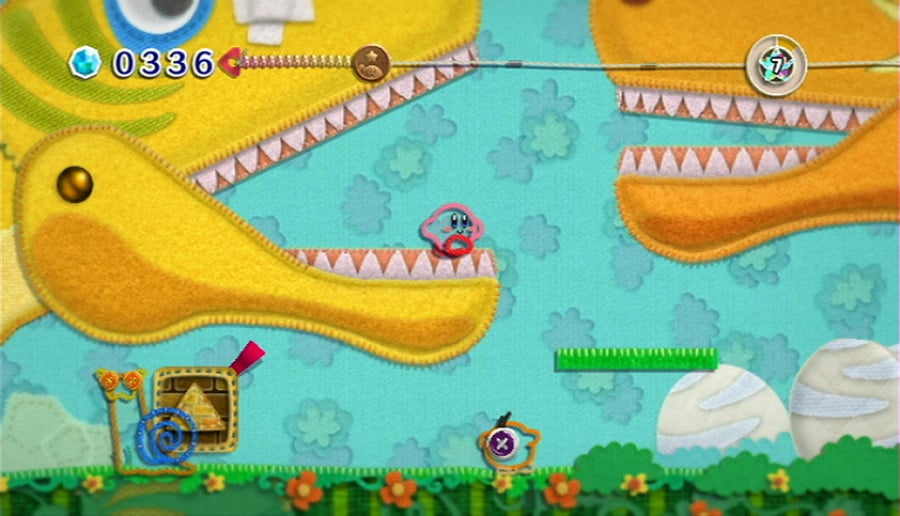 Kirby's Epic Yarn Review - Screenshot 3 of 5