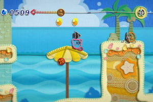 Kirby's Epic Yarn Screenshot