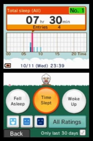 Sleep Clock: Record and Analyse Your Sleep Patterns Review - Screenshot 1 of 2